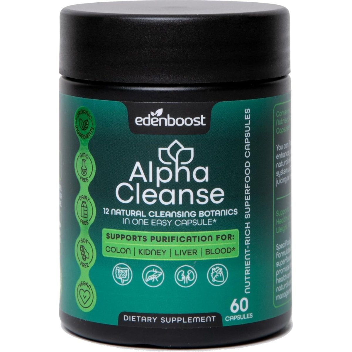 Alphacleanse | Liver Health and Detox Blend Formulated for Detox Support, Liver, Digestive Health. - Suppviv