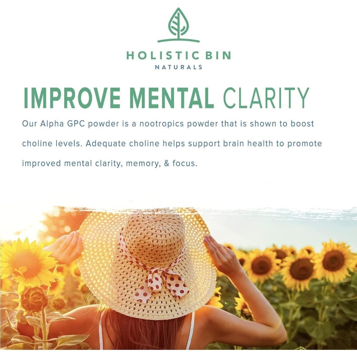 Alphasize® GPC Powder | Brain Support Supplement for Memory & Physical Endurance Support - Suppviv