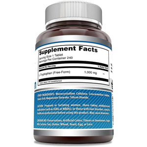 Amazing Formulas L - Tryptophan 1000Mg Tablets Supplement (240 Count) - Suppviv