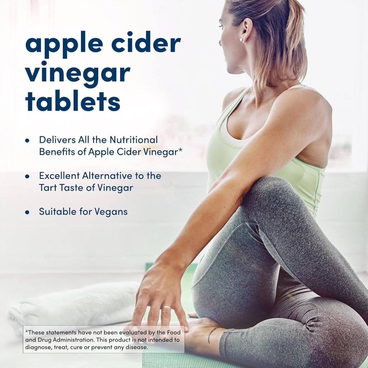 American Health Apple Cider Vinegar - 200 Tablets 1 PACK - Suppviv