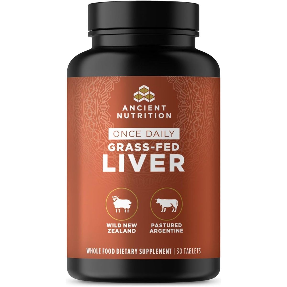 Ancient Nutrition Organ Supplements, Supports Healthy Blood, Gut, and Liver, 30 Ct - Suppviv