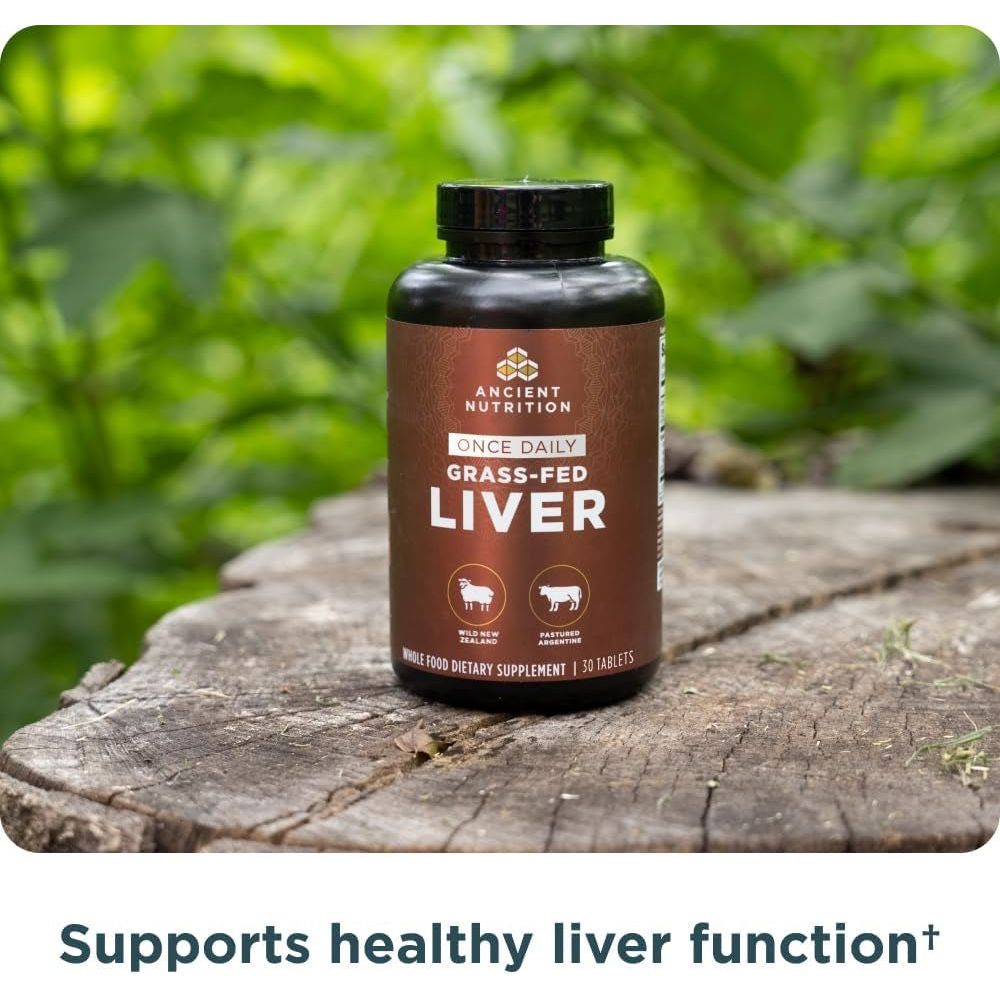 Ancient Nutrition Organ Supplements, Supports Healthy Blood, Gut, and Liver, 30 Ct - Suppviv
