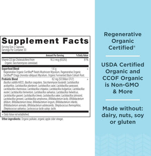 Ancient Nutrition Regenerative Organic Certified Probiotics for Menopause Support (60 Count) - Suppviv