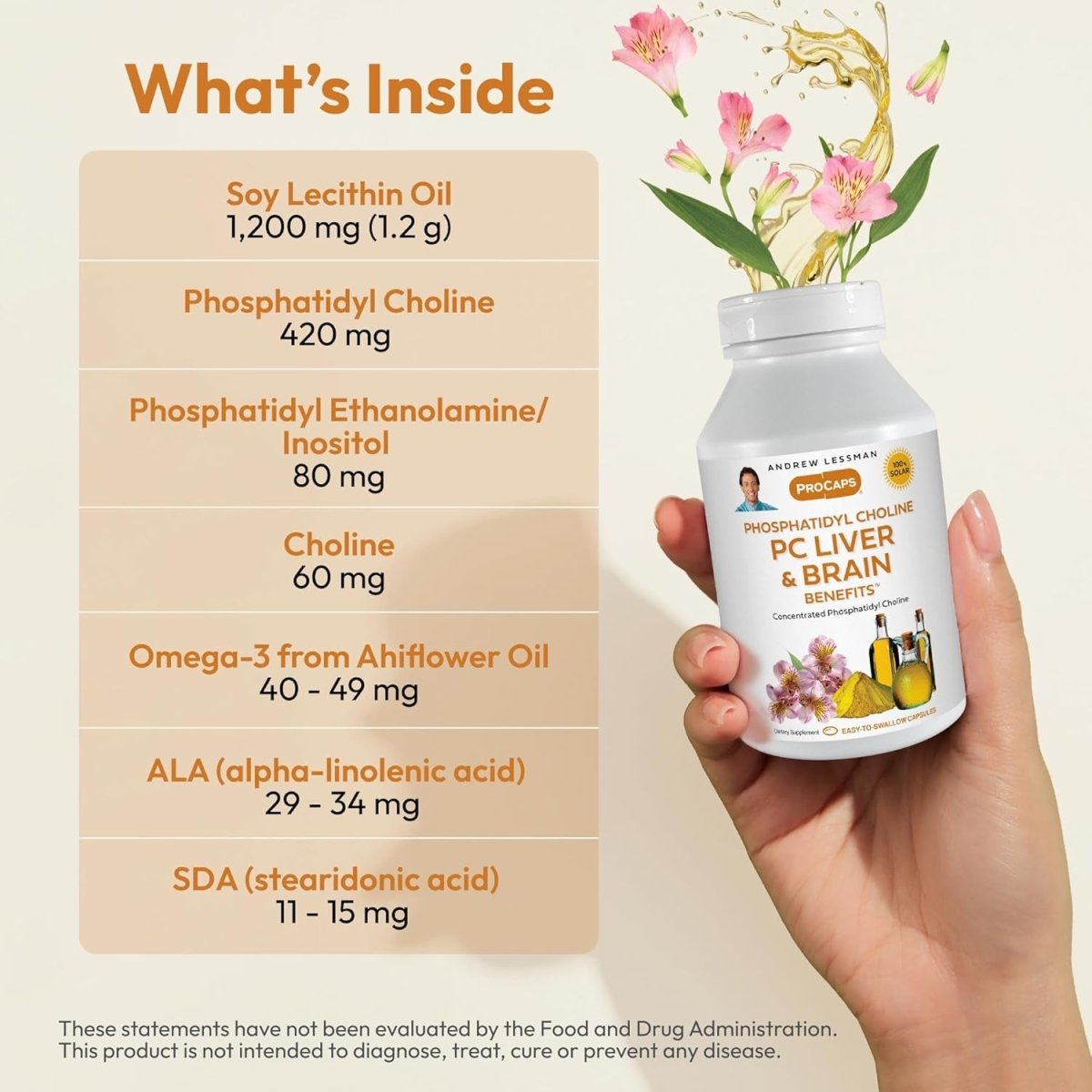 Andrew Lessman PC Liver & Brain Benefits 60 Softgels - Suppviv