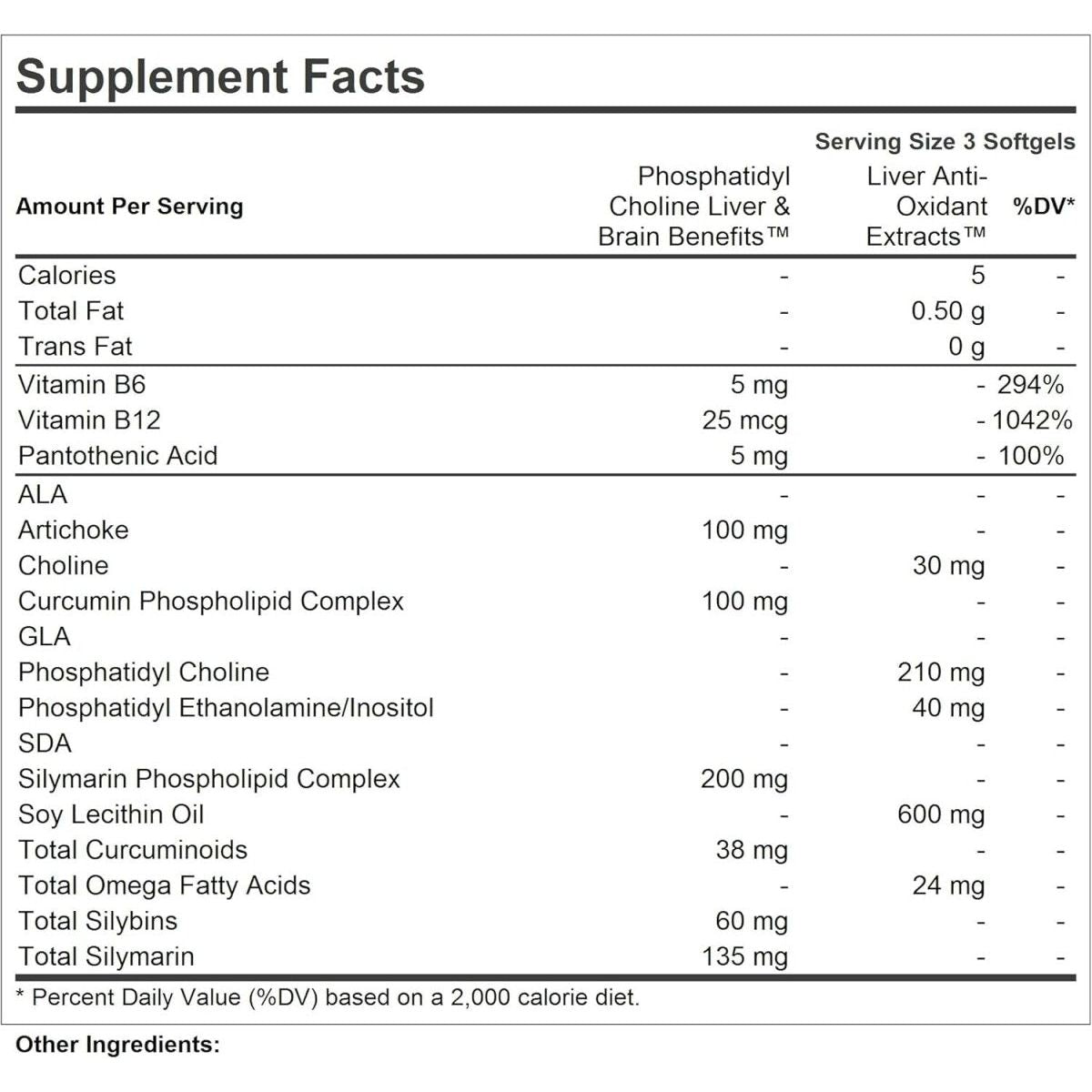 Andrew Lessman PC Liver & Brain Benefits + Liver Anti - Oxidant Extracts Kit: 600 Capsules - Suppviv