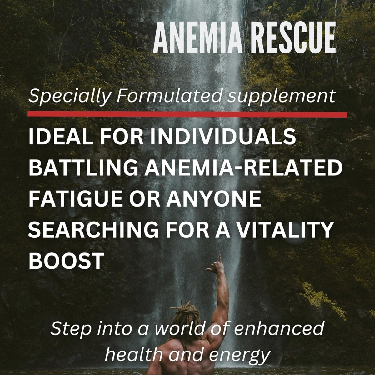 Anemia Rescue - Grass Fed Beef Liver and Peptides, Blood Building & Energy Support Supplement 1 PACK - Suppviv