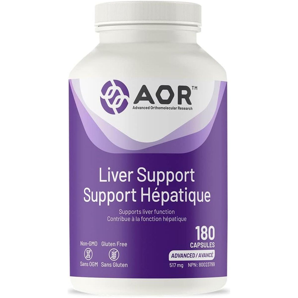 AOR Liver Support 180 CT 1 PACK - Suppviv