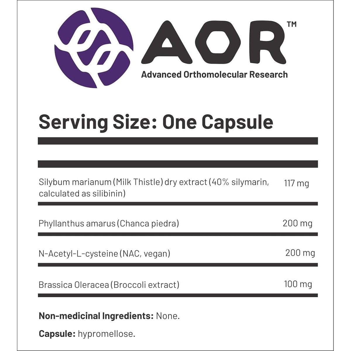 AOR Liver Support 180 CT 1 PACK - Suppviv