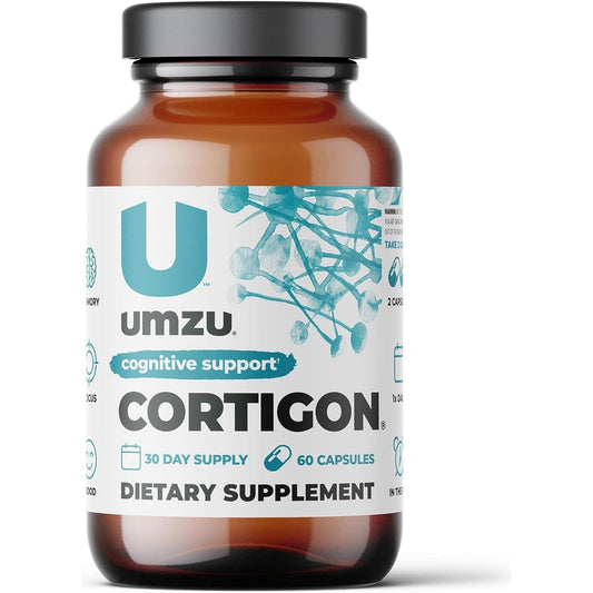 UMZU CORTIGON Cortisol Manager Supplement | Memory, Focus & Mood Aid (30 Day Supply)