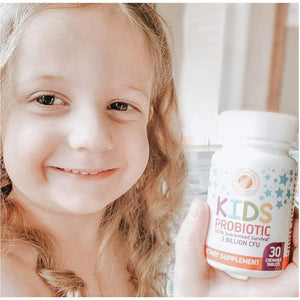 Silver Fern Brand Kids Ultimate Probiotic - Digestive & Immune Support 30 Chewable Tablets