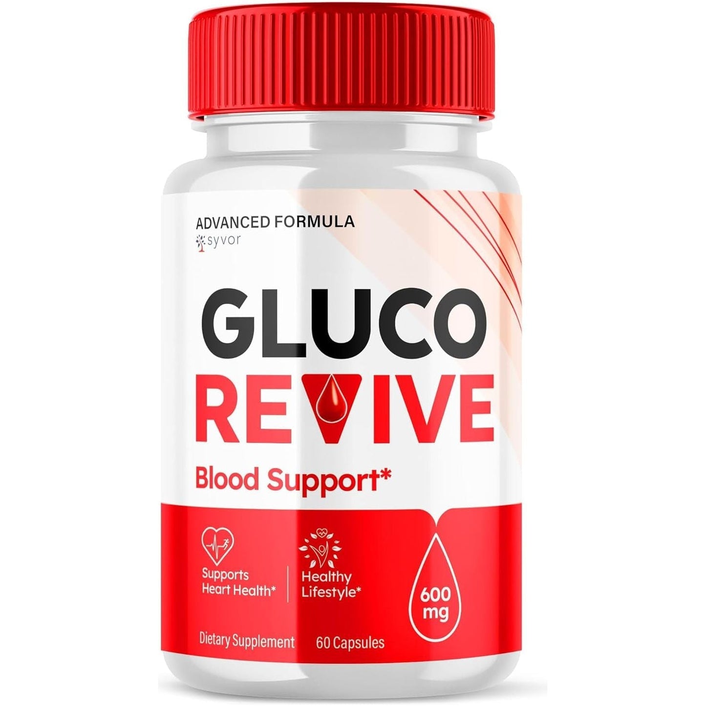 Gluco Revive Advanced Formula Vitamin Pills - Supports Healthy Lifesytle Glycogen Support (60 Capsules)