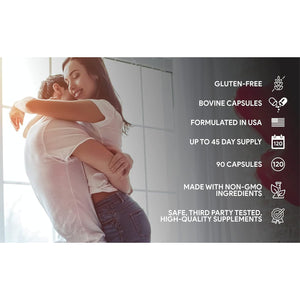 HGH Supplements for Men and Women, 90 Capsules - Naturally Supports Human Growth Hormone