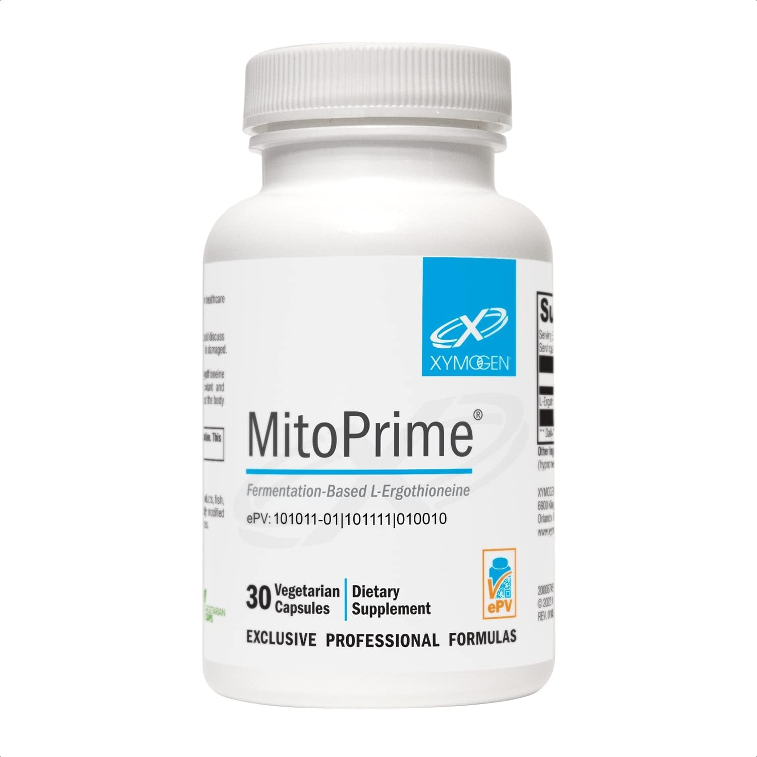 XYMOGEN Mitoprime - Antioxidant Supplement to Support Brain Health (30 Capsules)