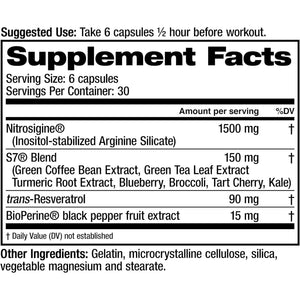 Juvenon Advanced Bloodflow-7 Nitro XXXL Support Supplement