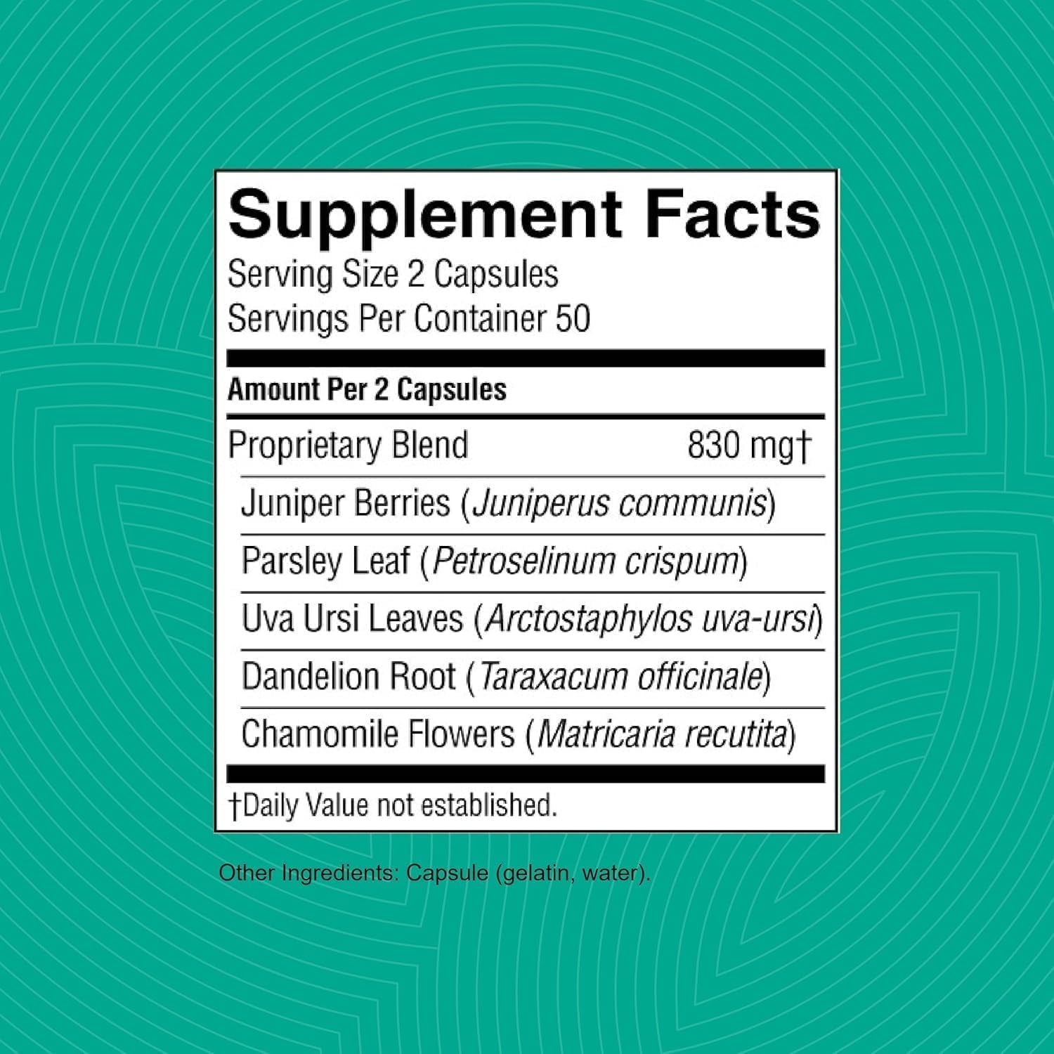 Nature'S Sunshine Kidney Activator Capsules, to Support and Enhance Kidney Function and Urine Flow 100 Capsules