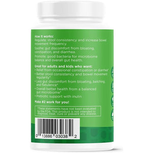 Nbpure Poobiotics, Vegan Pre & Probiotics – Gut Health & Microbiome Balance Support