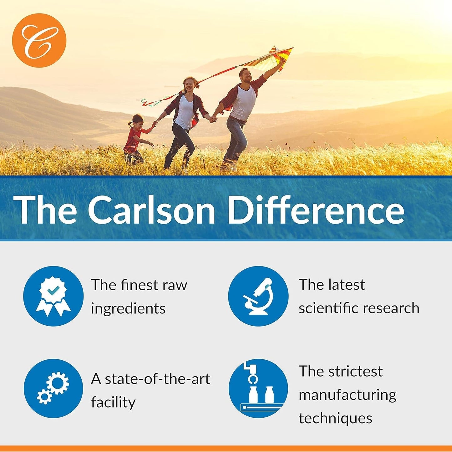 Carlson - Mini-Multi, Small Multivitamin Tablets, Immune Support & Heart Health 180 Mini Tablets