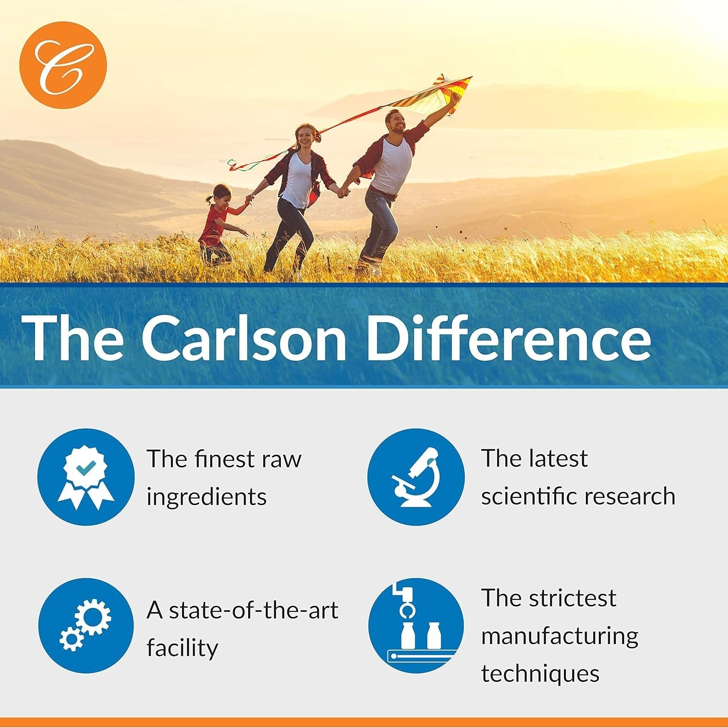 Carlson - Mini-Multi, Small Multivitamin Tablets, Immune Support & Heart Health 180 Mini Tablets