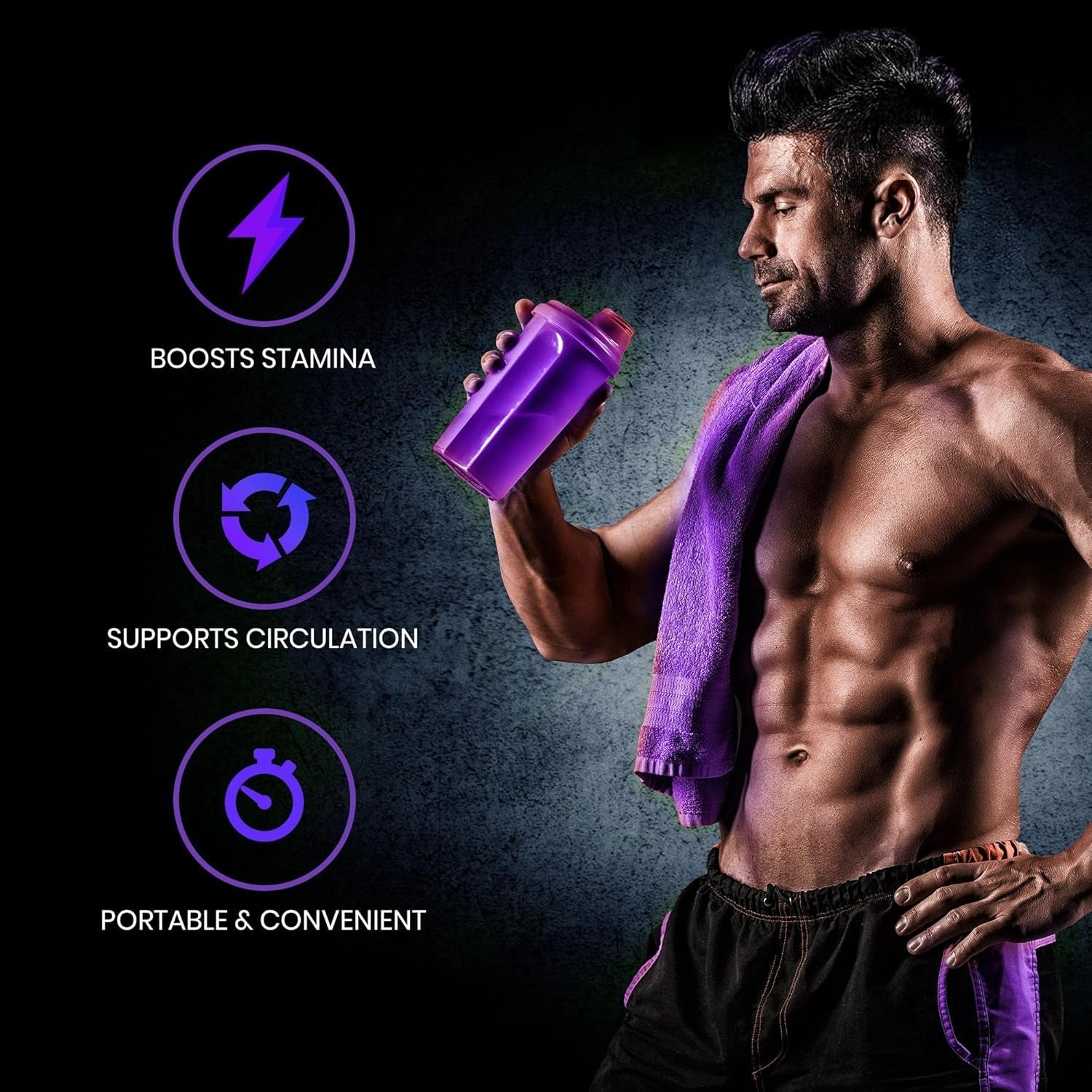 Male Enhancement Supplement – Testosterone Booster for Performance, Enlargement, Libido & Drive, 12 Stick Packs