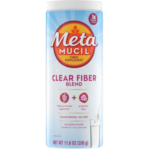 Metamucil Fiber Supplement for Daily Digestive Health, 75 Teaspoons