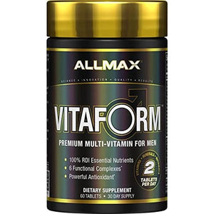 ALLMAX Nutrition - Vitaform - Multi-Vitamin for Men, 60 Tablets (Pack of 1)