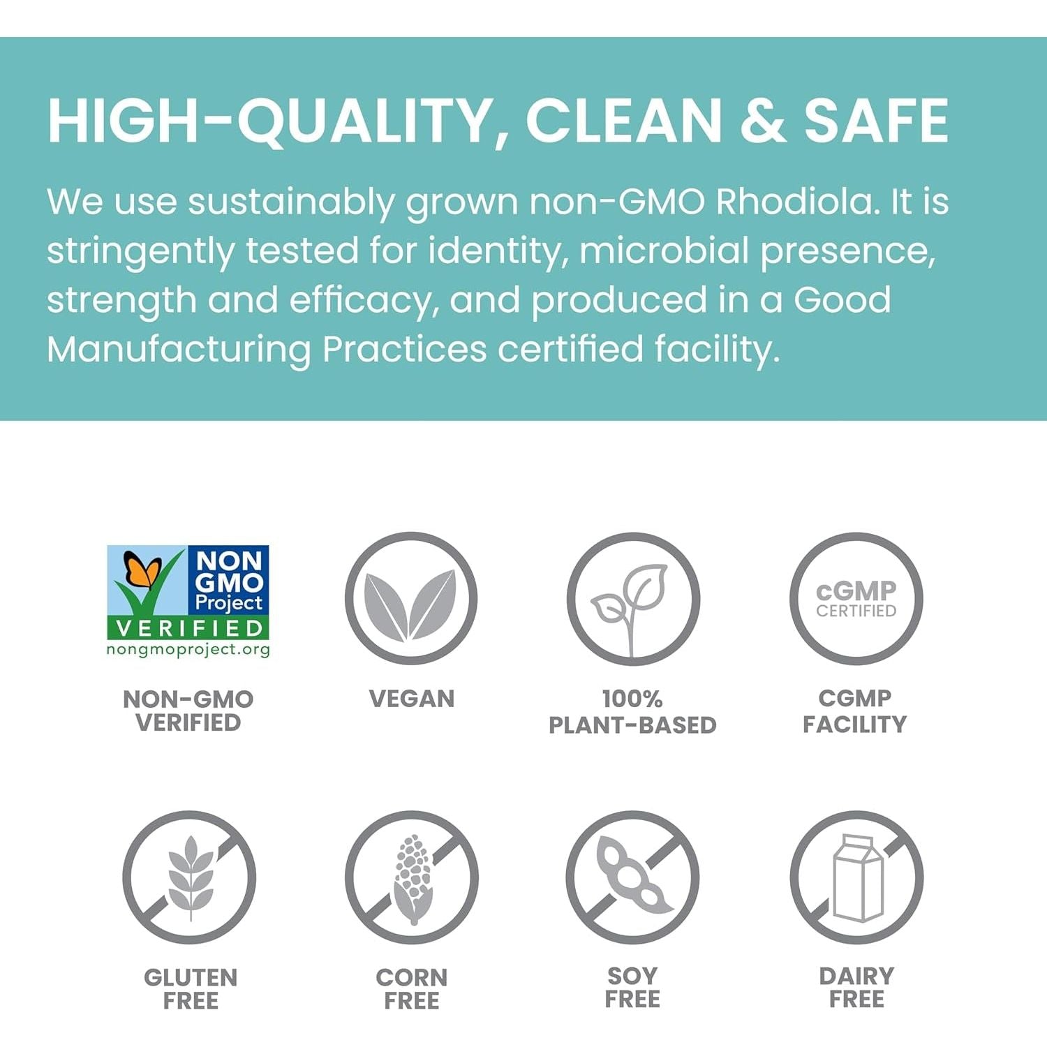 Himalaya Rhodiola Rosea for Energy and Stress and Exercise Endurance, 250 Mg, 60 Capsules