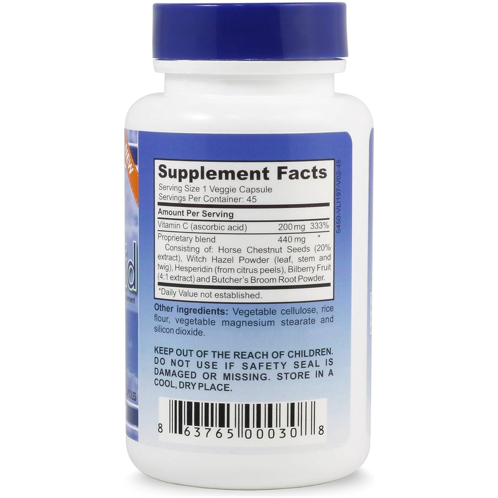 Hemrid plus Advanced Herbal Comfort Formula - Proudly Made in the USA - 45  Capsules