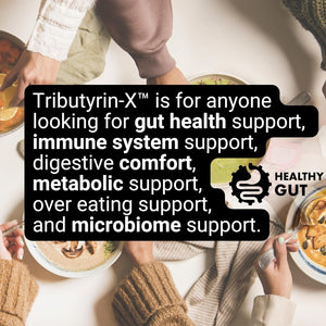 Tributyrin-X | Histamine and Leaky Gut Support | 99% Pure W/Zero Odor | 90 Servings