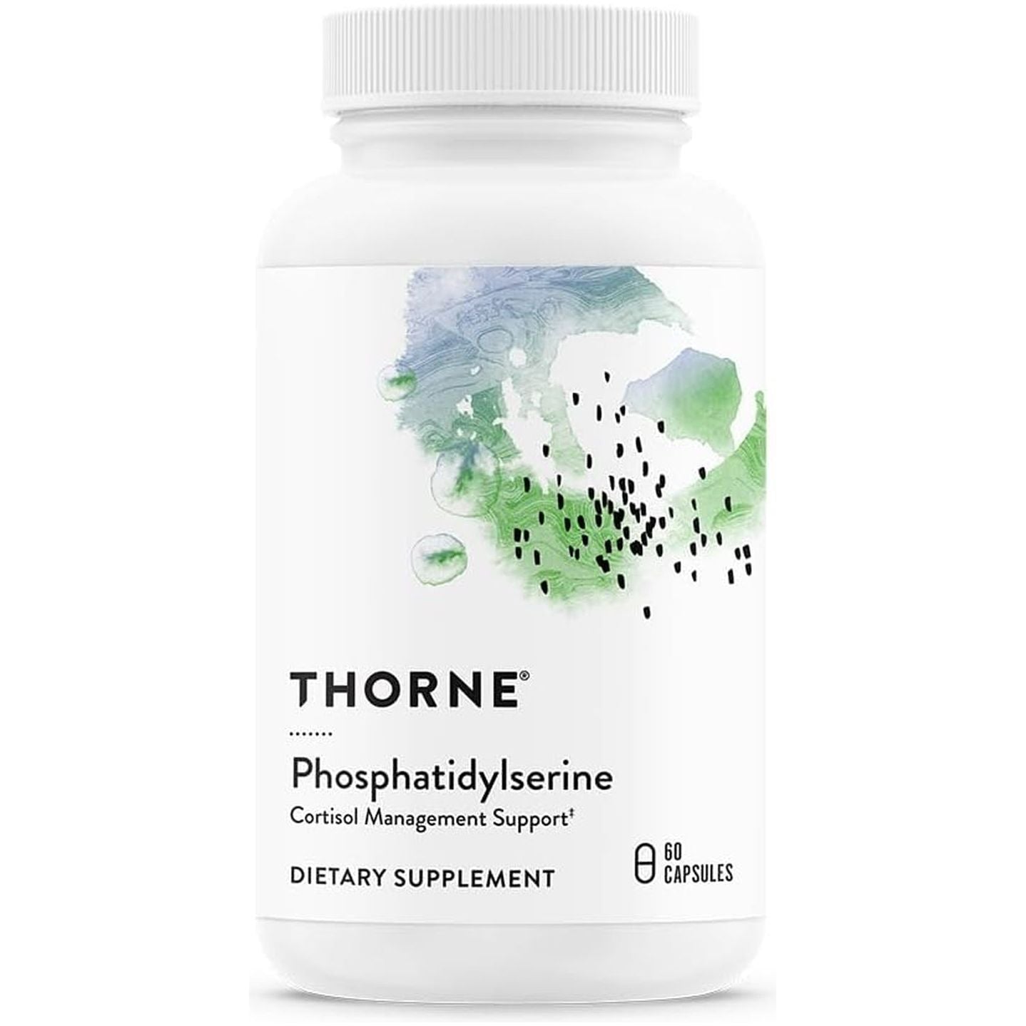 THORNE Phosphatidylserine - Cortisol Management Support to Support Brain Function - 60 Capsules