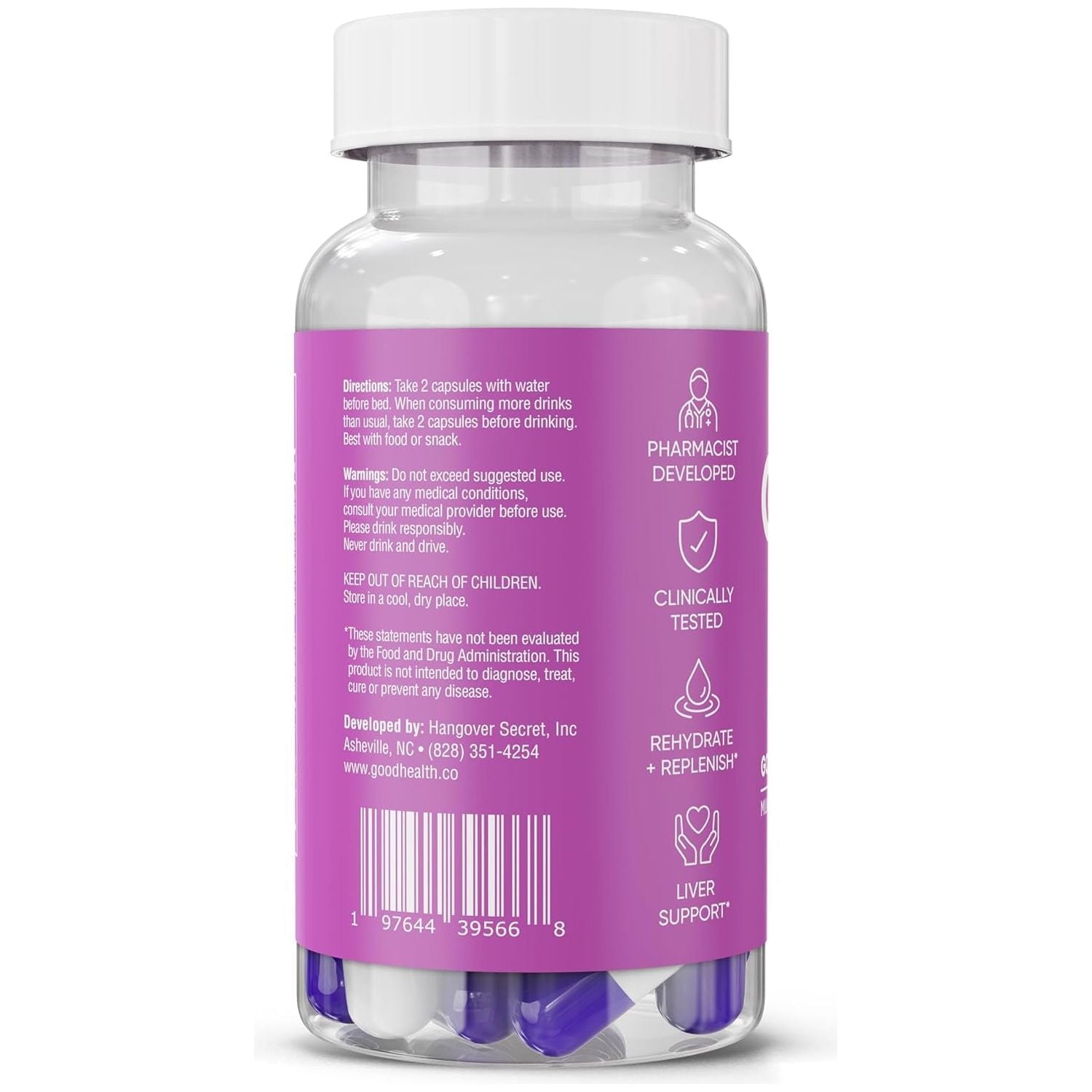 Good Morning - Drink Tonight, Thrive Tomorrow | Post-Drinking Relief, Liver Support and Hydration Recovery