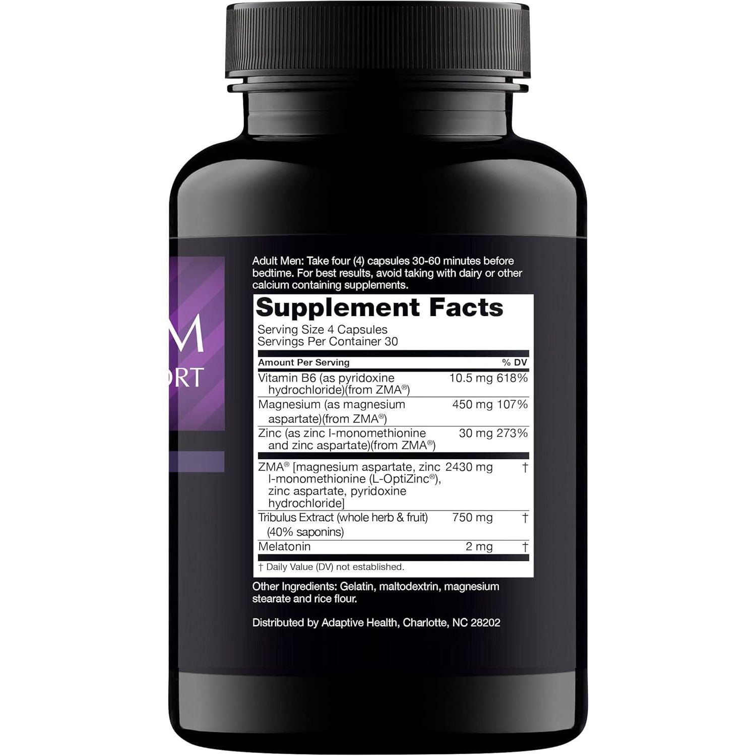 Nugenix PM ZMA - Nighttime Free Testosterone Booster and Sleep Support, 120 Count