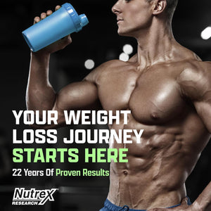 Nutrex Lipo 6 Nighttime Fat Burner | Melatonin Sleep Aid & Weight Loss Diet Pills 30 Servings 