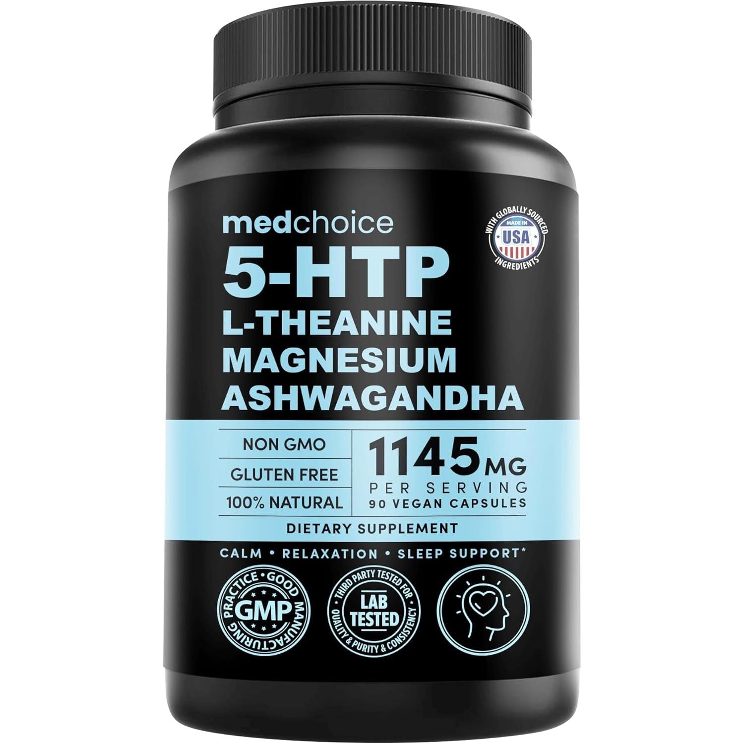 MEDCHOICE 15-In-1 Mood Support Supplement - 1145Mg (90 Count)