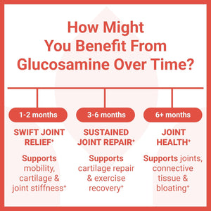 Luma Nutrition Glucosamine Chondroitin MSM - Turmeric, Boswellia - Joint Supplement - 90 Capsules