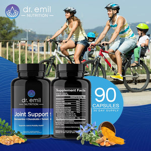 DR. EMIL NUTRITION Joint Aid Supplement with Glucosamine Chondroitin, MSM & Turmeric (60 Capsules)