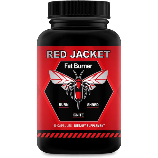 Red Jacket Thermogenic Fat Burner –  Weight Loss Pills for Energy Boost, Metabolism Ignite, Extreme Shred, and Focus