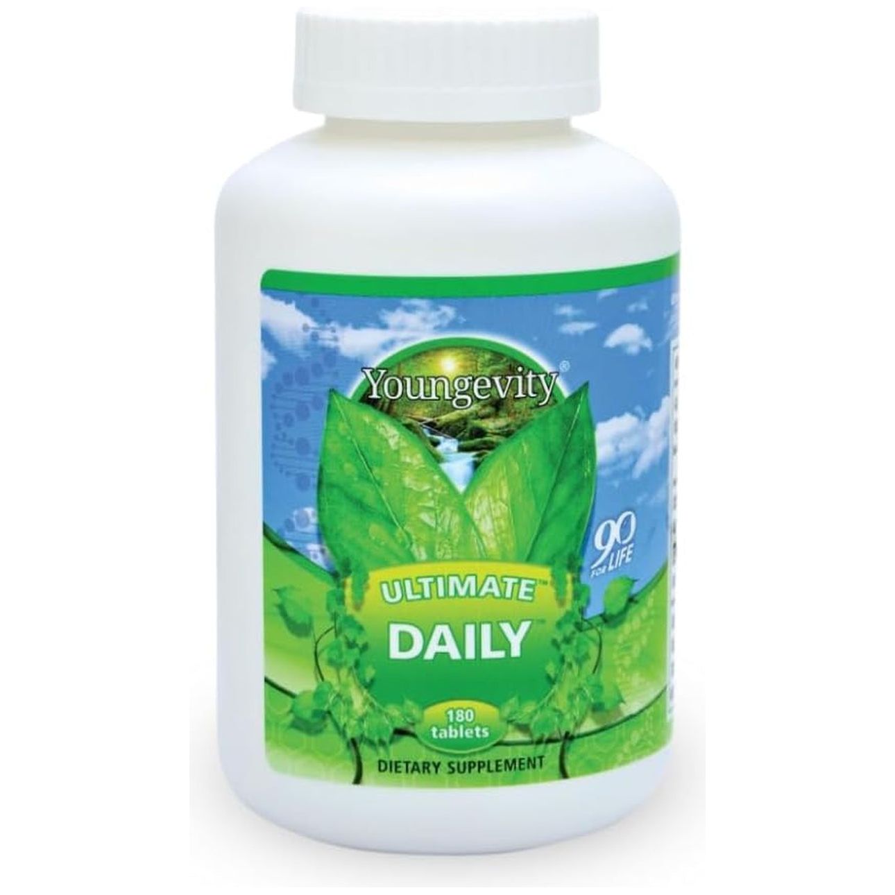 Youngevity Ultimate Daily Mega Multivitamin - 20+ Vitamins and Minerals W/ Coq10 - 180 Tablets