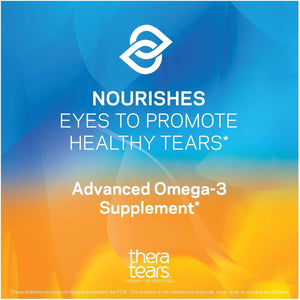 Theratears Omega 3 Supplement, 1200Mg, 90 Ct (Pack of 1)