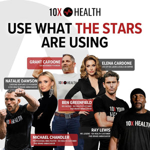 10X Health Alpha Testosterone Support - Muscle Support for Men with Tongkat Ali 1000Mg (60 Capsules, 2X Daily)