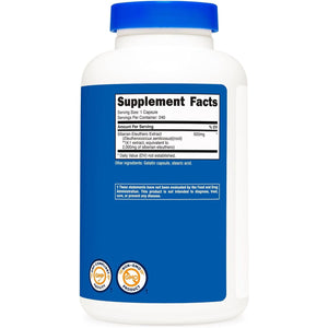 Nutricost Siberian Eleuthero 500Mg, 240 Capsules - Eleutherococcus Senticosus