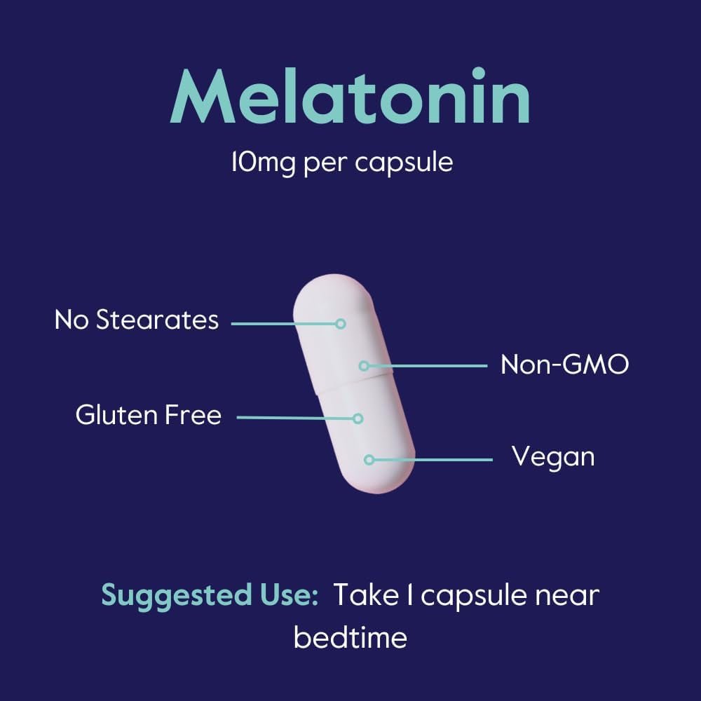 BESTVITE Melatonin 10 Mg - 360 Veg Caps - Suppviv