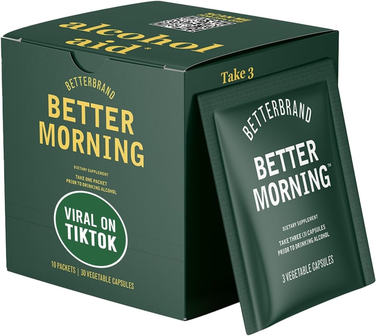 Betterbrand Bettermorning All - Natural Ingredients (10X Single Serving Packets) - Suppviv