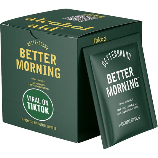 Betterbrand Bettermorning All - Natural Ingredients (10X Single Serving Packets) - Suppviv