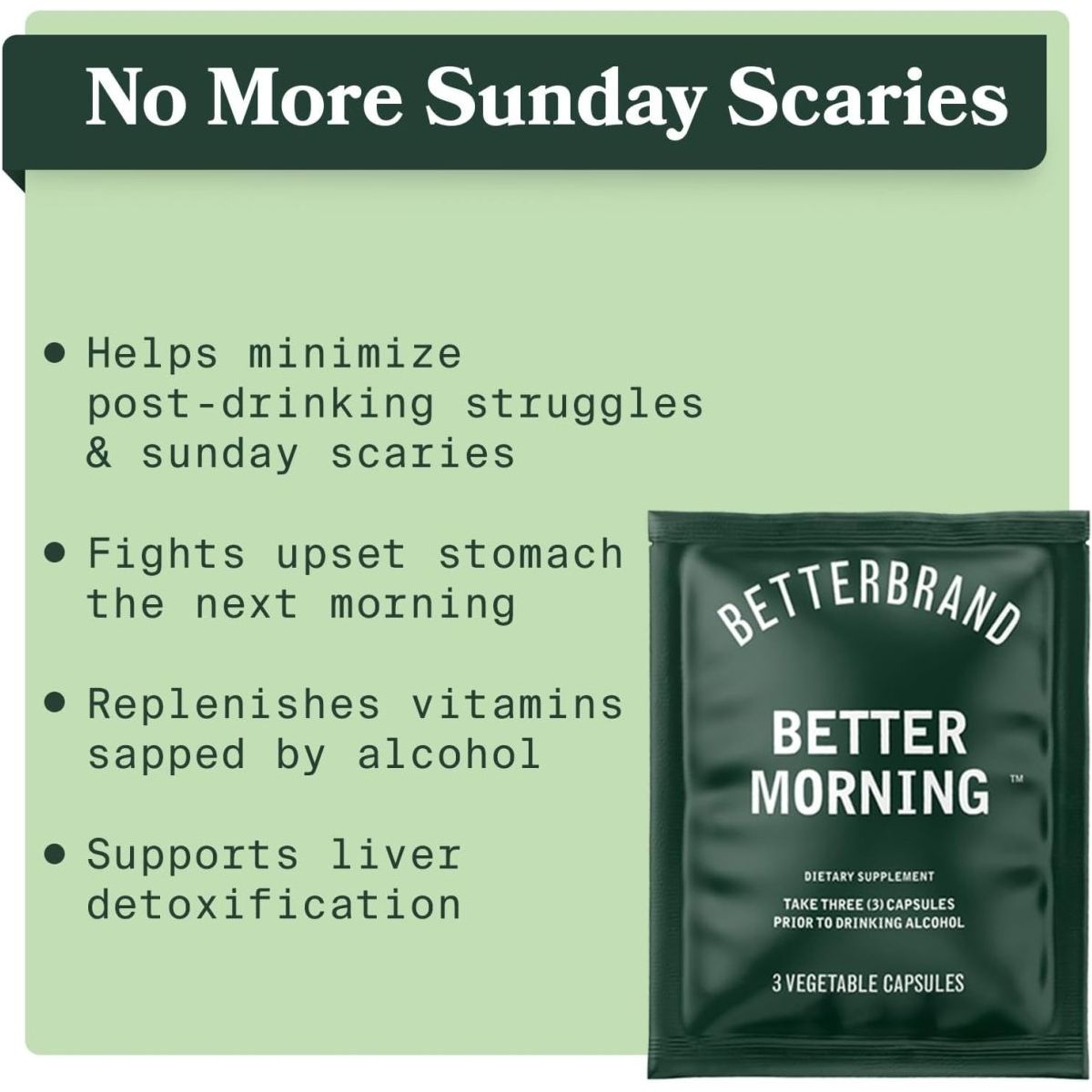 Betterbrand Bettermorning All - Natural Ingredients (10X Single Serving Packets) - Suppviv