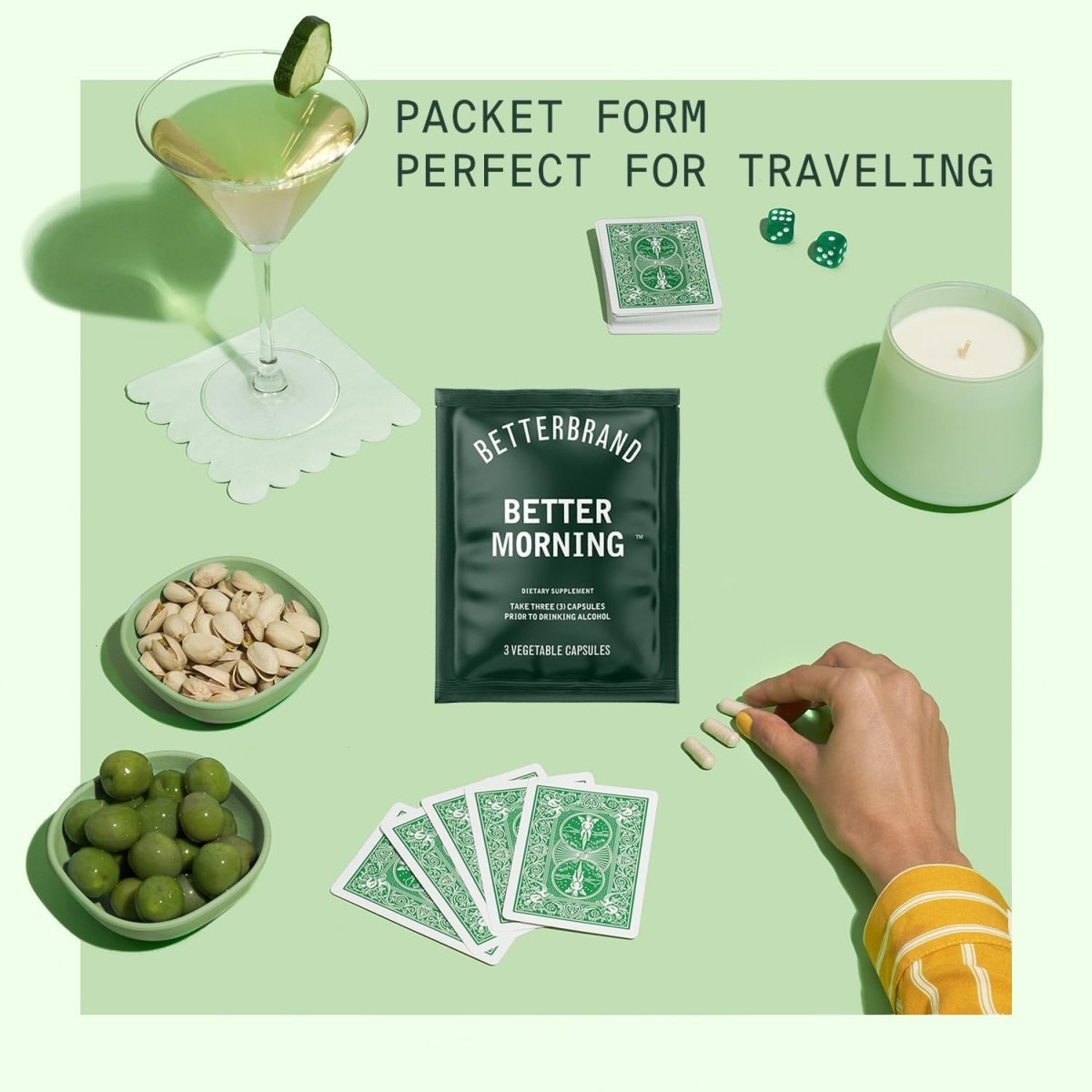 Betterbrand Bettermorning All - Natural Ingredients (10X Single Serving Packets) - Suppviv