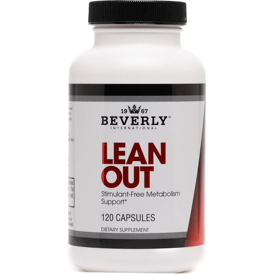 Beverly International Lean Out 120 Caps. Fat Burner with Metabolic Support - Suppviv