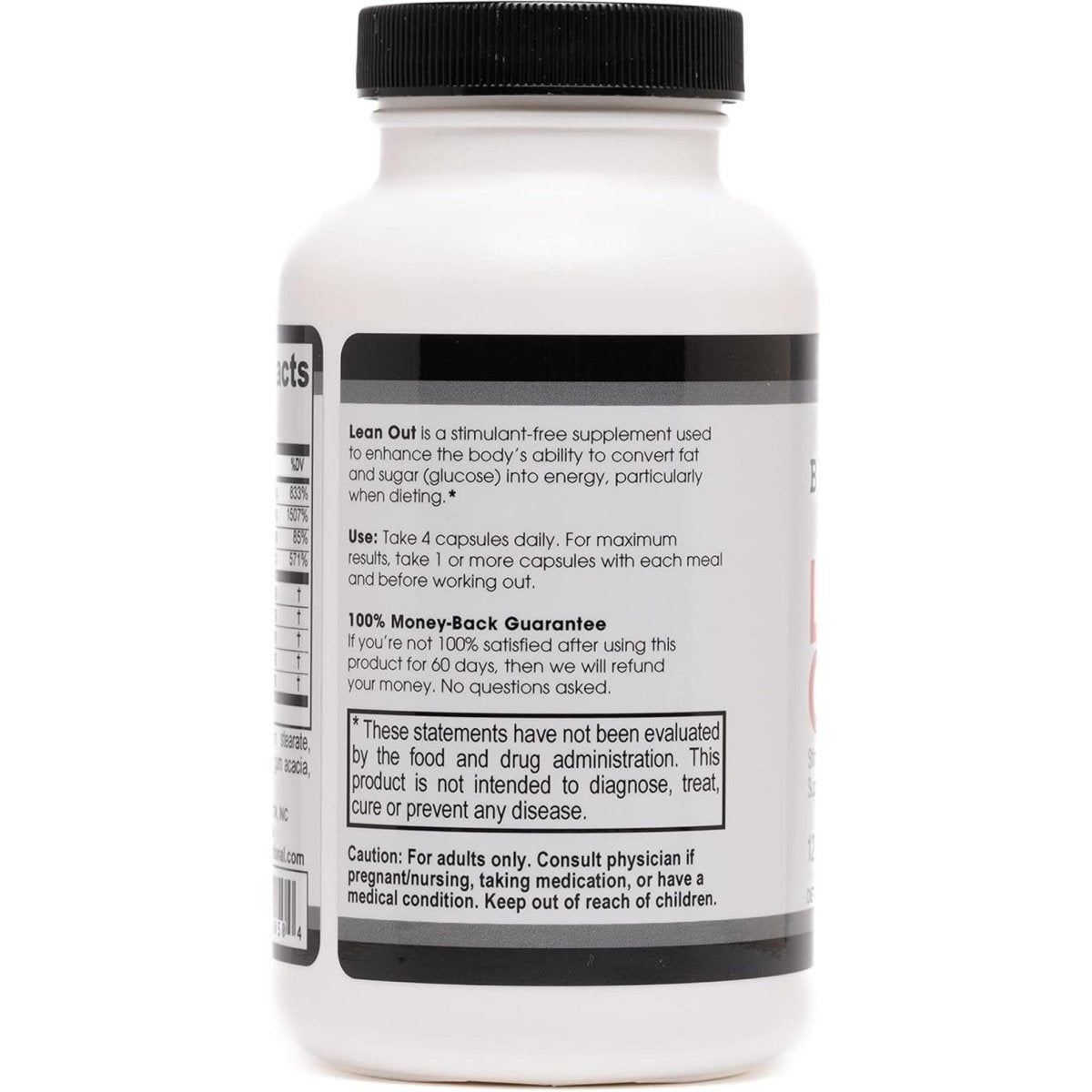 Beverly International Lean Out 120 Caps. Fat Burner with Metabolic Support - Suppviv