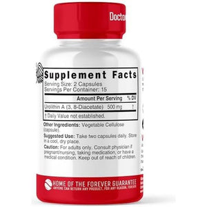 Nature'S Fusions Nutri Urolithin a Supplement 500Mg - Antioxidant, Cell Repair - 30 Capsules