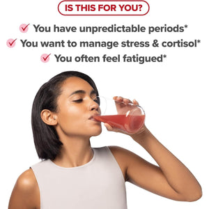 FLO Women’S Endocrine Superfood Powder – Supports Healthy Cortisol Levels, Hormonal Balance –  25 Servings