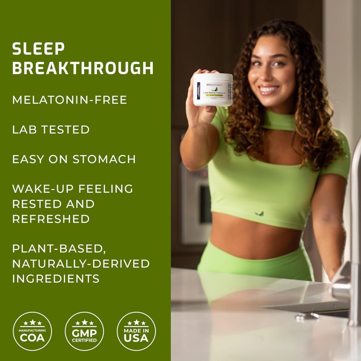 Bioptimizers Sleep Breakthrough 2.0 – Natural Support Supplement - Suppviv